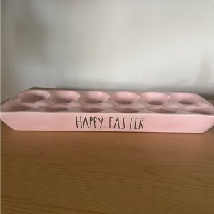 Pink 'Happy Easter' Egg Tray